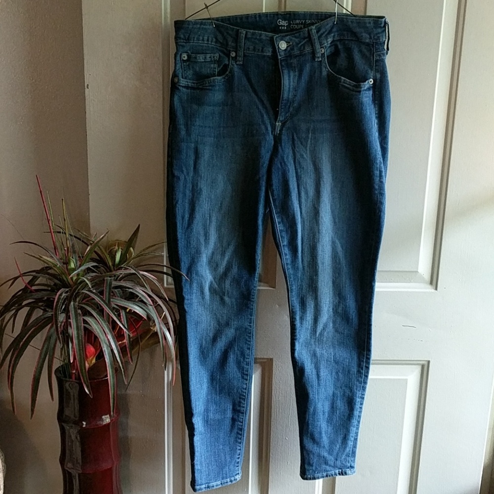 Gap curvy skinny jeans